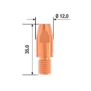 FUBAG    Контактный наконечник M10х35 мм CuCrZr D=1.6 мм (10 шт) блистер в Южно-Сахалинске фото