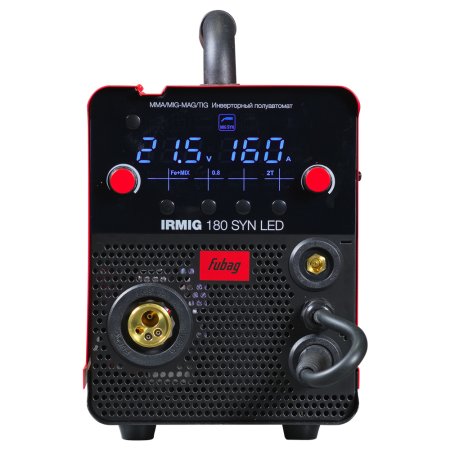 FUBAG Сварочный инверторный полуавтомат IRMIG 180 SYN LED с горелкой 250 А в комплекте в Южно-Сахалинске фото