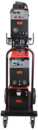 Сварочный полуавтомат INMIG 500T DW SYN + Подающий механизм DRIVE INMIG DW SYN + Шланг-пакет 5 м + Горелка FB 500 3 м + Блок жидкостного охлаждения + Тележка в Южно-Сахалинске фото