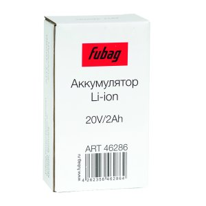 Аккумуляторная батарея FLI5S1P1202 Li-ion к бензиновым газонокосилкам FUBAG с электростартером и минирайдеру (20V/2Ah) в Южно-Сахалинске фото