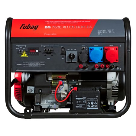 Бензиновый генератор FUBAG BS 7500 XD ES DUPLEX в Южно-Сахалинске фото