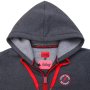 Серо-красная толстовка Fubag с капюшоном  размер XL в Южно-Сахалинске фото