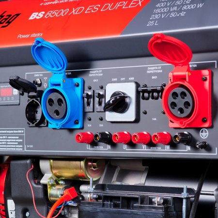Бензиновый генератор FUBAG BS 8500 XD ES DUPLEX для одно и трехфазного режимов работы в Южно-Сахалинске фото