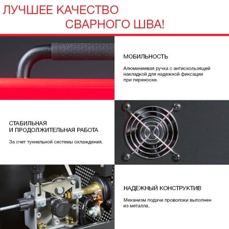FUBAG Сварочный полуавтомат IRMIG 200 SYN с горелкой 250 А 3 м в комплекте в Южно-Сахалинске фото