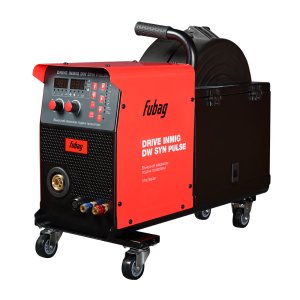 Сварочный полуавтомат_INMIG 500T DW SYN PULSE (арт. 31443) + Подающий механизм DRIVE INMIG DW SYN PULSE (41105) + Горелка FB 550W 3m (31652) + Блок жидкостного охлаждения Cool 70__для арт. 31406_31443_31453_31455_31456_31457_31454 (31409) + Тележка_для ар в Южно-Сахалинске фото