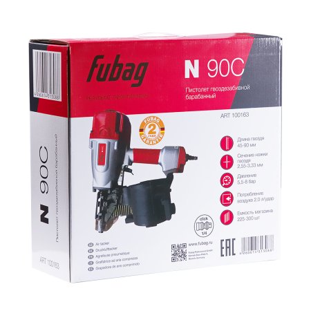 FUBAG Пистолет гвоздезабивной барабанный N90C в Южно-Сахалинске фото