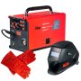 FUBAG Сварочный полуавтомат IRMIG 208 SYN PLUS (31447) + Маска сварщика Хамелеон IR 9-13N S (38072) + Сварочные краги на подкладке красные FWGN 10R (641180) в Южно-Сахалинске фото