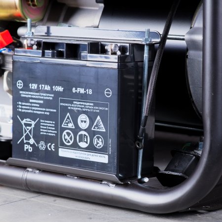 Бензиновый генератор FUBAG BS 8000 DA ES (трехфазный) с электростартером и коннектором автоматики в Южно-Сахалинске фото