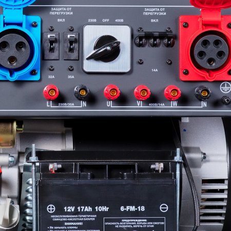 Бензиновый генератор FUBAG BS 8500 XD ES DUPLEX для одно и трехфазного режимов работы в Южно-Сахалинске фото