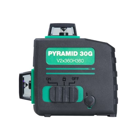 FUBAG уровень лазерный 3D с зеленым лучом Pyramid 30G V2х360H360 в Южно-Сахалинске фото